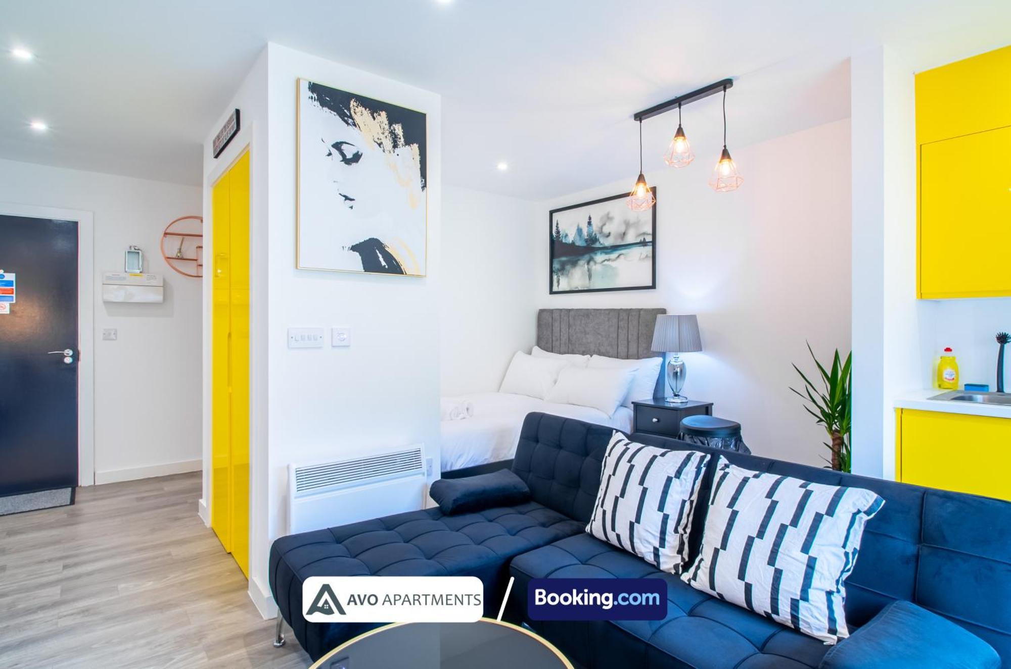 City Center Studio Apartments By Avo Apartments シェフィールド エクステリア 写真