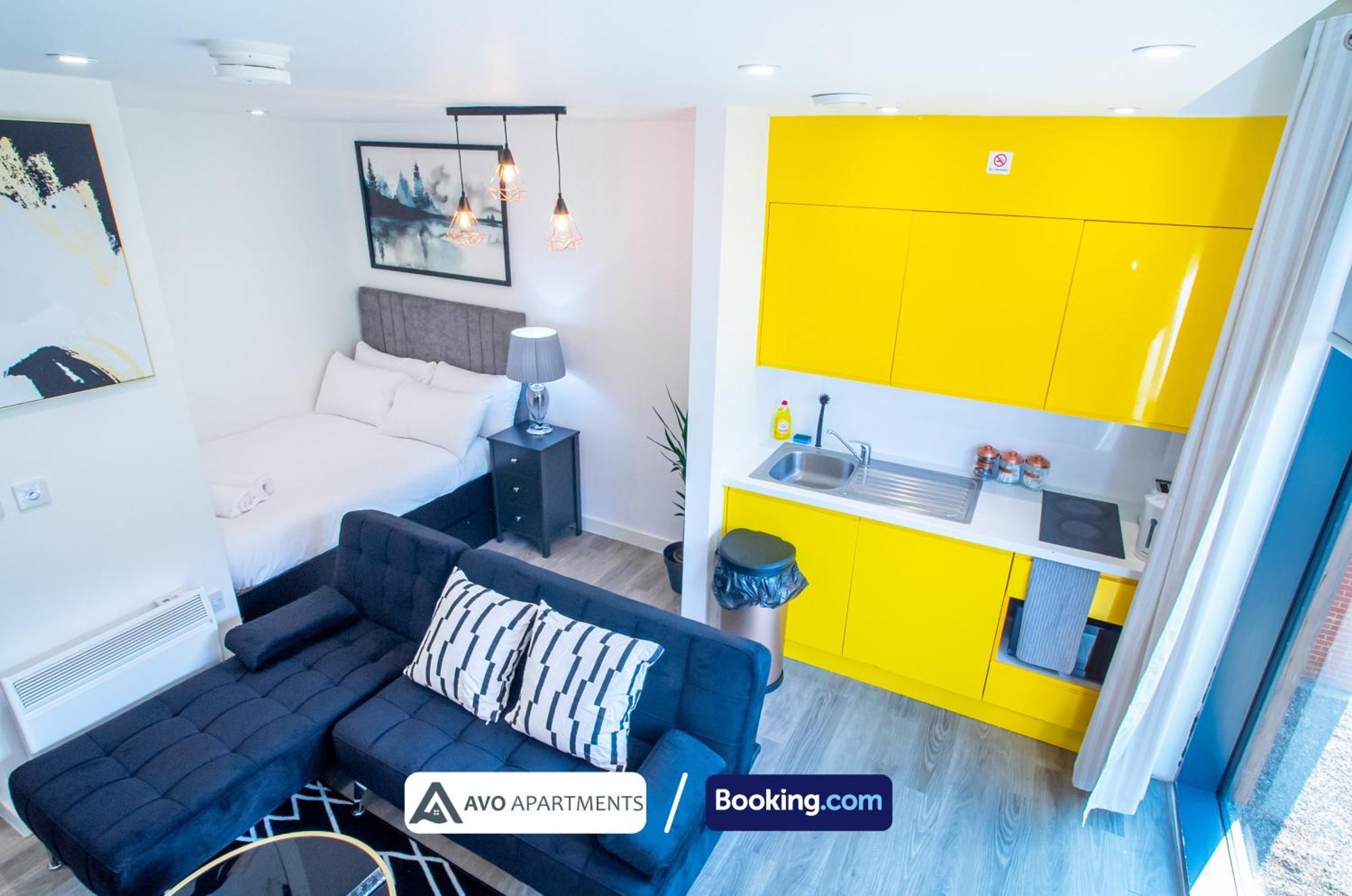 City Center Studio Apartments By Avo Apartments シェフィールド エクステリア 写真