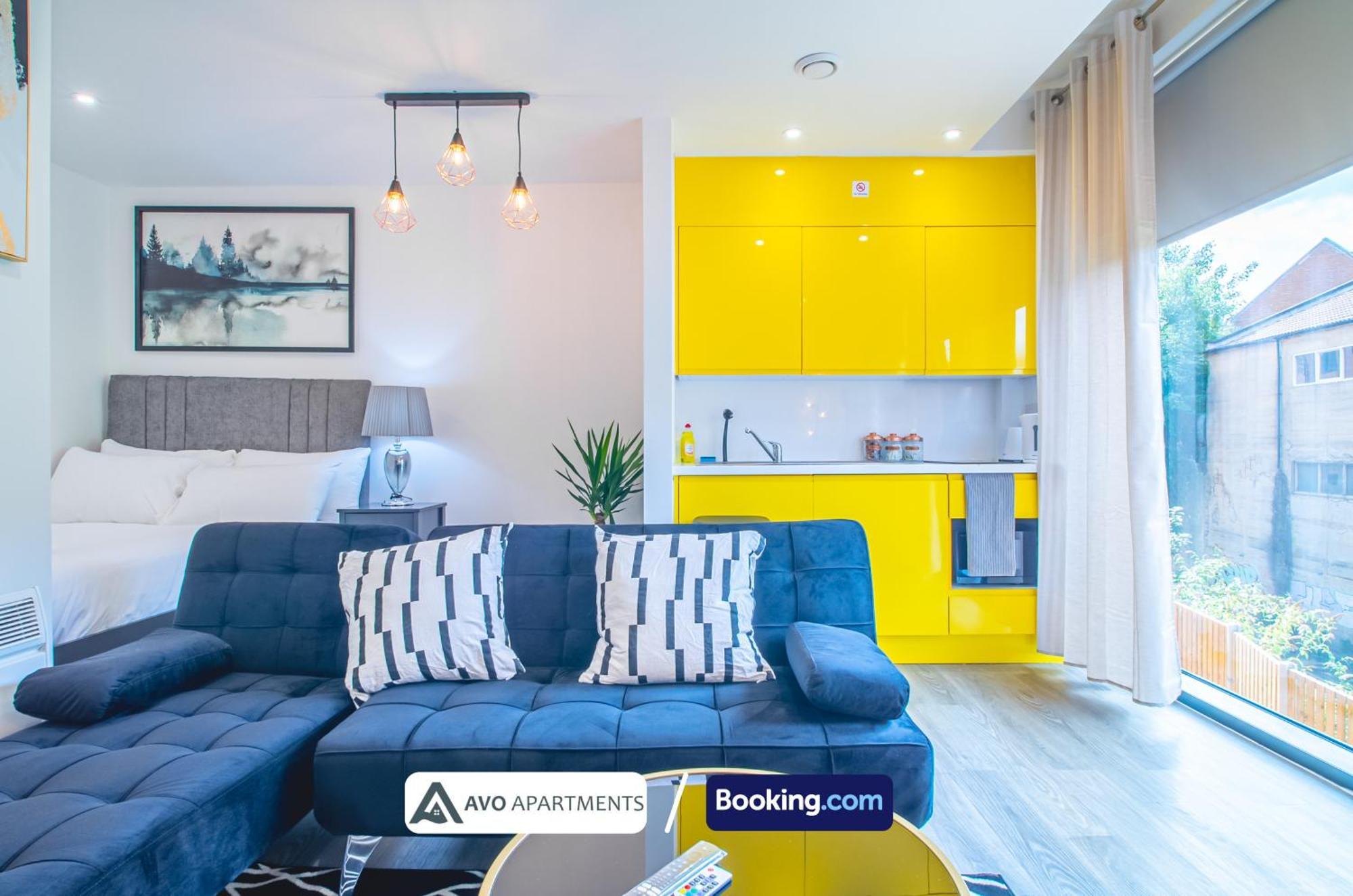 City Center Studio Apartments By Avo Apartments シェフィールド エクステリア 写真